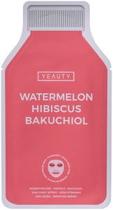Yeauty, Yeauty Gesichtsmaske Wassermelonen-, Hibiskus- & Bakuchiol, Yeauty Gesichtsmaske Wassermelonen-, Hibiskus- & Bakuchiol