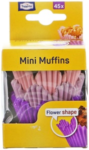 Toppits, Toppits Mini Muffin-Backform 45 Stück, 
