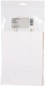 NoName, 4 Tragetaschen small Kraft, 4 Tragetaschen small Kraft