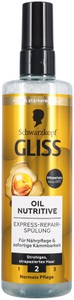 Gliss Kur, Gliss Kur Haarspülung-Spray Express Repair Oil Nutritive, Gliss Kur Haarspülung-Spray Express Repair Oil Nutritive