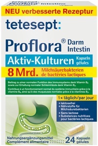 Tetesept, tetesept Proflora Darm-Aktiv 24 Kapseln, tetesept Proflora Darm-Aktiv 24 Kapseln