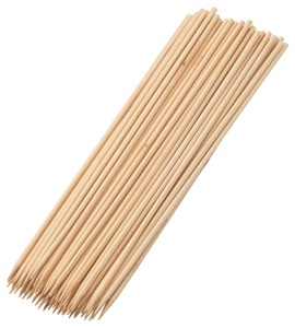 Westmark, Schaschlikspiesse 100 Stk., Birkenholz, Ø0.3 cm, 20 cm, 