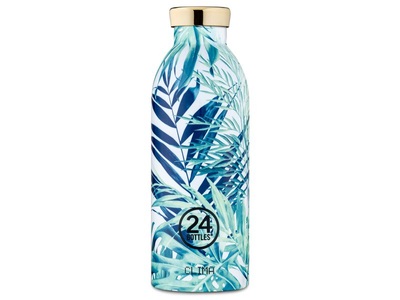 24Bottles, 24Bottles Thermosflasche Clima 500ml blau-grün, 24 BOTTLES Thermoflasche »Clima«