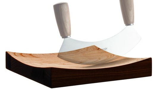 Triangle, Kräuter-Schneidebrett, Triangle - Schneidebrett TRIANGLE - esche - Holz - 23/23 cm