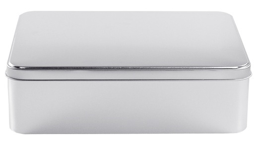 Diverse, Blechdose carré gross, 