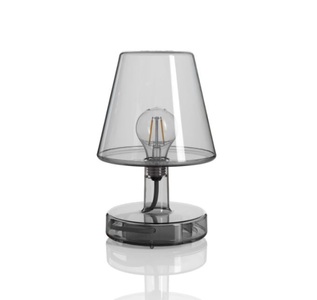 Fatboy, Fatboy LED-Tischleuchte Transloetje grau, FATBOY - Outdoor Tischleuchte FATBOY TRANSLOETJE - grau - Kunststoff - 16.5/16.5/25.5 cm