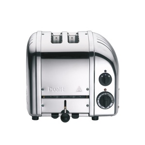 Dualit, Classic Toaster 2er Chrom, Dualit - Toaster CLASSIC - silber - Edelstahl - 26/22/21 cm