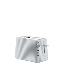 ALESSI, Plissé Toaster weiss, ALESSI - Toaster PLISSÈ - weiss - Kunststoff - 19/34/19 cm