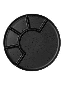ASA Selection, ASA Selection - Fondueteller COPPA - Porzellan - schwarz, ASA Selection - Fondueteller COPPA KURO - schwarz - Porzellan