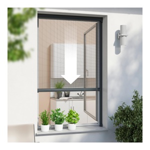 Windhager, WINDHAGER Fliegengitter Rollo PLUS FENSTER, Windhager Insektenschutz Rollo Fenster Anthrazit | 1.6 × 1.3 m