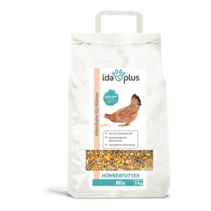 IdaPlus, IdaPlus Hühnerfutter Mix - Ausgewogenes Alleinfutter - Ganzjahresmischung, 