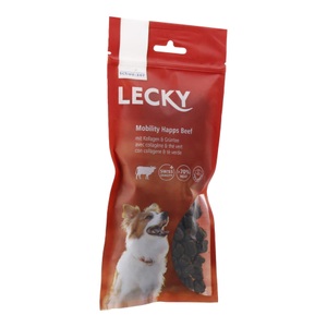Lecky, LECKY Mobility Happs Beef mit Kollagen & Grüntee, LECKY Mobility Happs Beef mit Kollagen & Grüntee - Rot -