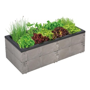 Juwel, Juwel Timber Pflanzkasten für Balkon und Terrasse, 
