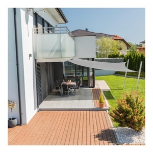 Windhager, Windhager - Sonnensegel 400 cm, Quadratisch, Grau, Windhager Sonnensegel »400 cm, Quadratisch, Grau«