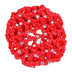 QHP, QHP Diamond Haarnetz - rot, QHP Diamond Haarnetz - Rot -