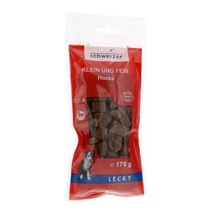 Lecky, Lecky Hundesnack klein & fein Horse 175g, LECKY Klein und Fein Horse - Natur -