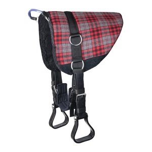 Waldhausen, Waldhausen Bare-Back-Pad Reitkissen - grau/rot, Waldhausen Reitkissen Bare-Back-Pad - grau/rot Grösse Pferd: VB/WB, Farbe: Grau/Rot