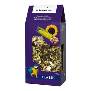 Schweizer, schweizer Papageienfutter mit Erdnüssen 600g, schweizer Papageienfutter mit Erdnüssen 600g