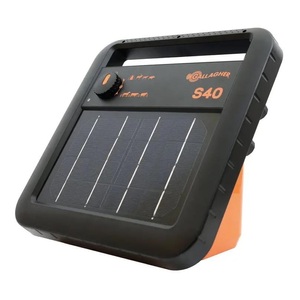 Gallagher, Gallagher Solargerät S40 Weidezaungerät - inkl. Batterie - Schwarz -, 