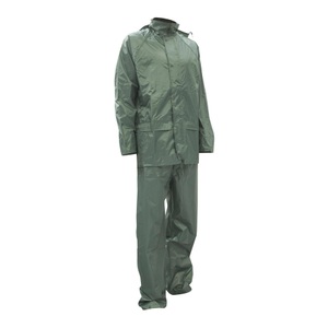 AJS Blackfox, AJS Blackfox Regenkleider Jacke + Hose Averse - Grün -