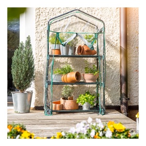 Windhager, Windhager Balkongew?chshaus 49 x 68 x, Balkongewächshaus 49x68x128 cm