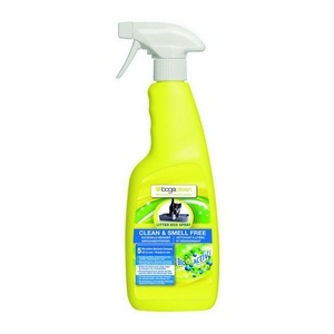 bogar, bogar Reinigungsmittel Clean & Smell Spray, bogaclean Katzenklo-Reiniger (500ml)