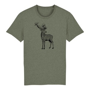 Hauptner Jagd, Hauptner Jagd Rothirsch Cervus T-Shirt - khaki, orsino Rothirsch Cervus T-Shirt - khaki
