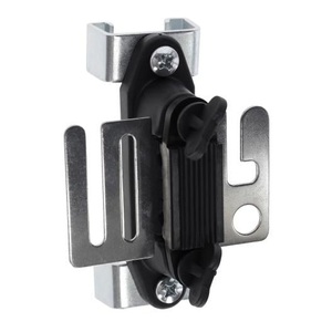 AKO, AKO T-Pfosten Bandtorgriffisolator PROFI Set, AKO T-Pfosten Bandtorgriffisolator PROFI Set - Schwarz -