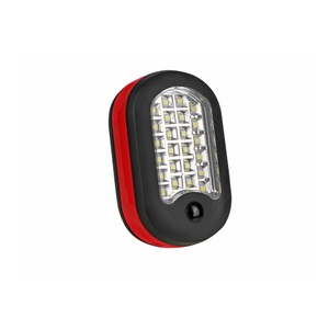 Eufab, Eufab 13495 LED Arbeitsleuchte batteriebetrieben, EUFAB 2-in-1-Taschenlampe, mit Lichtfeld- und Taschenlampenfunktion, Befestigungshaken, Magnet