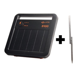 Gallagher, Gallagher Solargerät S100, Gallagher Solargerät S100 - inkl. Batterie - Schwarz -