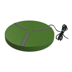 undefined, Heizplatte für Geflügeltränken, Ø 300 mm, 24 Volt, 22 Watt, mit Netzteil, Kerbl Hobbyfarming Heizplatte für Geflügeltränken - Grün -
