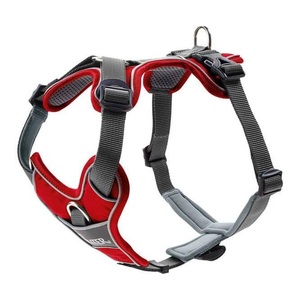 Hunter, Hunter Geschirr Divo - rot/grau, Hunter Geschirr Divo - rot/grau