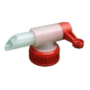 Langguth Auslaufhahn für Kanister 5 + 10 l RD45, natur/rot