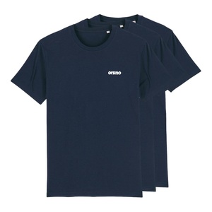 Orsino, Orsino 3er Basic-Set T-Shirt - navy, orsino 3er Bio Basic-Set T-Shirt - Navy -