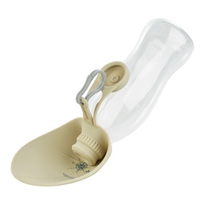 Hunter Outdoor Trinkflasche mit Silikonnapf List - beige