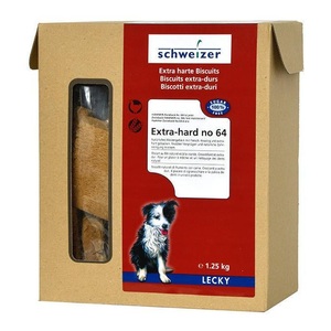 Lecky, Lecky Zwieback kleine Hunde 1.25kg Nr.64, Lecky Extra-hard Nr. 64 1.25 kg