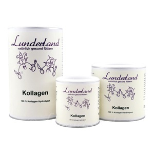 Lunderland, Lunderland Kollagen Ergänzungsfutter 300 g, Lunderland Kollagen Ergänzungsfutter - Natur -