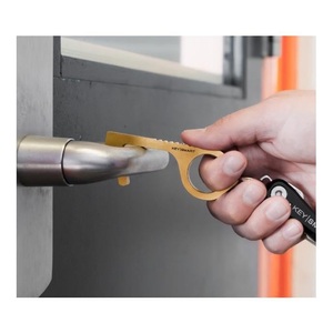 KEY SMART, KEY SMART Schlüsselanhänger KS904-BRS CleanKey Messing 1 St., KeySmart CleanKey? - Kupferlegierung - Braun -