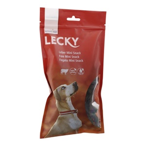 Lecky, Lecky Leber Mini Hundesnack 250g, LECKY Leber Mini Snack - Natur -