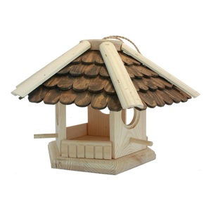 Hauptner, Hauptner Vogelhaus Pavillon mit Schindeldach - Fichte - Holz -, Hauptner Vogelhaus Pavillon mit Schindeldach - Fichte - Holz -