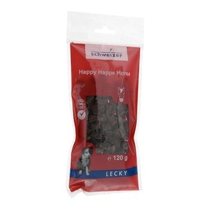 Lecky, Lecky Hundesnack Happy Happs Horse 120g, Lecky Happy Happs 120g Pferd