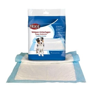 Trixie, Trixie Welpen-Unterlagen Nappy Stubenrein, Trixie Urinunterlage Nappy-Stubenrein 60 x 90 cm 8 Stk. - Weiss -