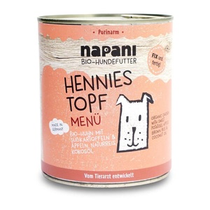 Napani, Napani Nassfutter Hennies Topf - Weiss -, 