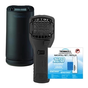 ThermaCell, Thermacell MR300 Portable Mosquito Repeller - Black, Thermacell MR300 Tragbares Mückenschutzgerät - Schwarz -