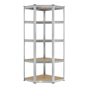 Hauptner, Hauptner Eckregal 180 x 70 x 40 - 70 cm, Hauptner Eckregal - Verzinkt -
