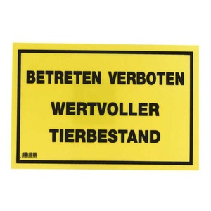 Siepmann, Siepmann Warnschilder 