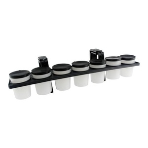 Marengo, Marengo Wochenplaner-Leiste für Zusatzfutter und Medikamente - Black -, Marengo Wochenplaner-Leiste für Zusatzfutter und Medikamente - Black -