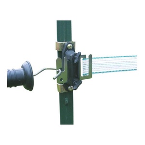 AKO, AKO T-Pfosten Bandtorgriffisolator PROFI Set, AKO T-Pfosten Bandtorgriffisolator PROFI Set - Schwarz -