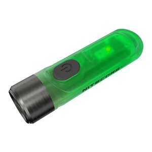 Nitecore, Nitecore TIKI Glow in the Dark grünleuchtend, NiteCore TIKI GITD LED, UV-LED Taschenlampe akkubetrieben 300 lm 12 g