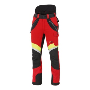 PSS, PSS X-treme Air Schnittschutzhose - rot/gelb, 